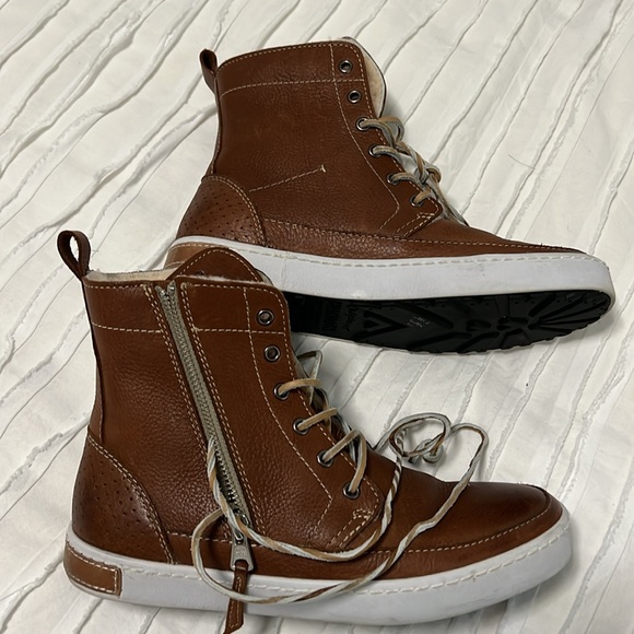 Blackstone CW96 Genuine Shearling Lined Sneaker Boot size 8 - Picture 6 of 12